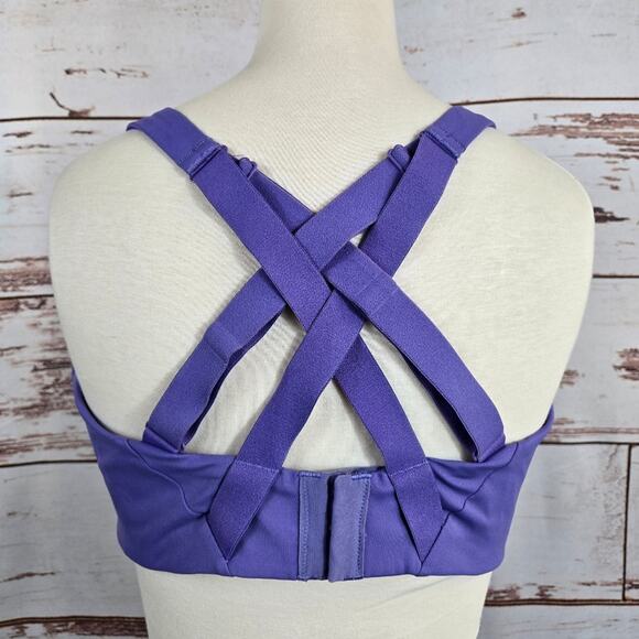Lululemon Energy Bra High Support Purple Size 40D - Picture 3 of 6